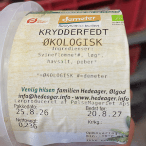 Biodynamisk Krydderfedt